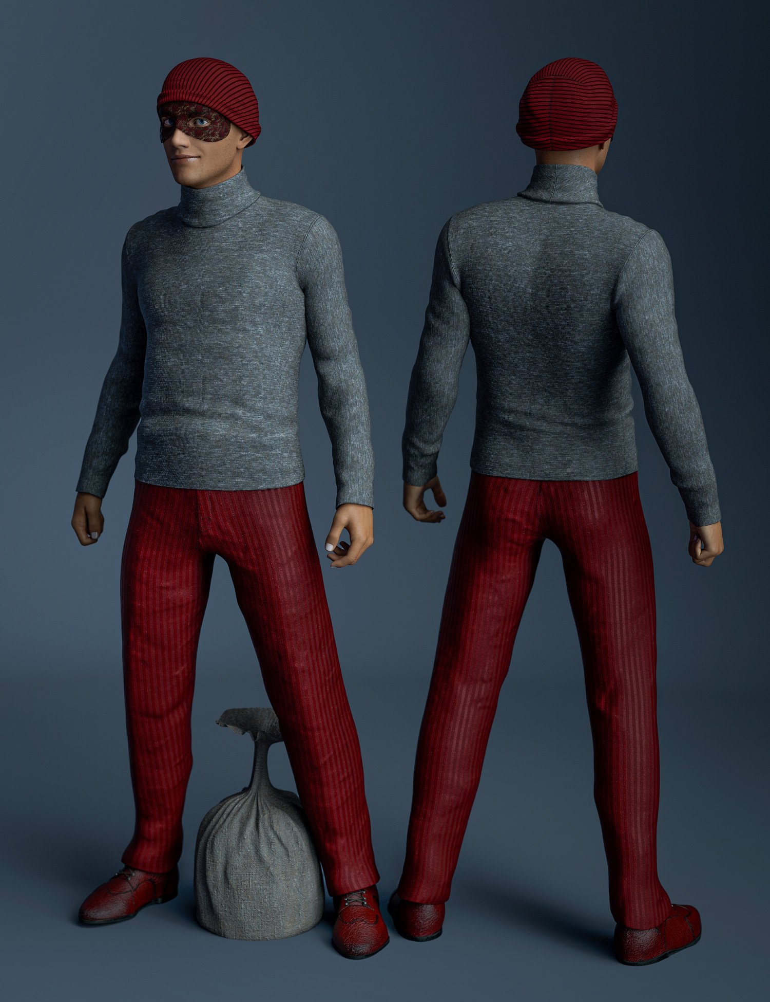 The Heist Outfit Textures