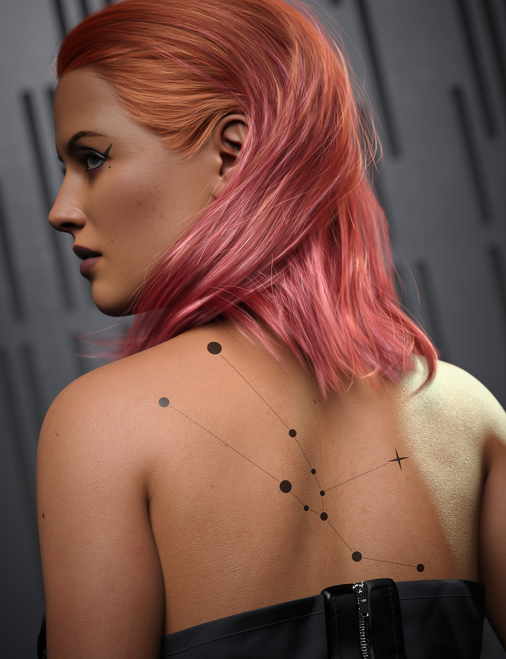 Taurus Zodiac Tattoo for Genesis 8.1 Taurus Zodiac Tattoo for Genesis 8.1 by: SR3, 3D Models by Daz 3D
