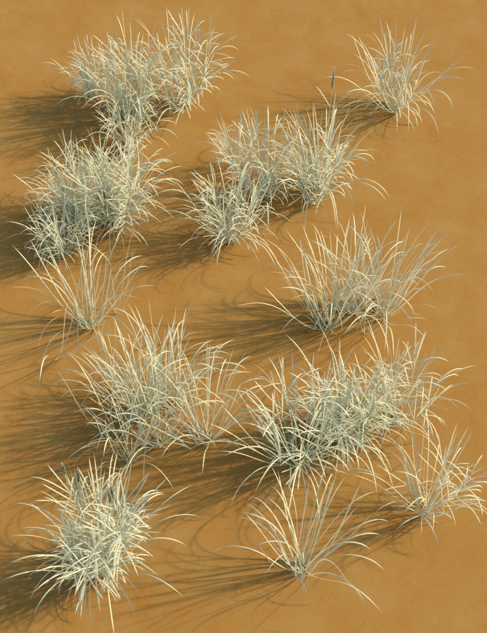 Just Beachy - Marram and Dune Grass for Daz Studio by: MartinJFrost, 3D Models by Daz 3D