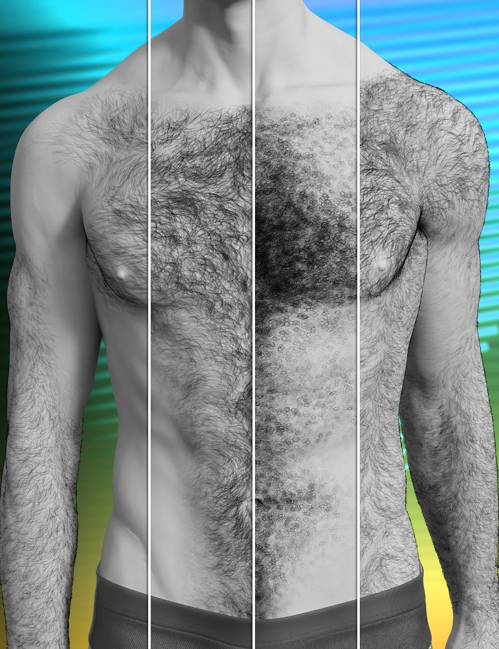 Jepe's Body Hair Project 8.1 by: Jepe, 3D Models by Daz 3D