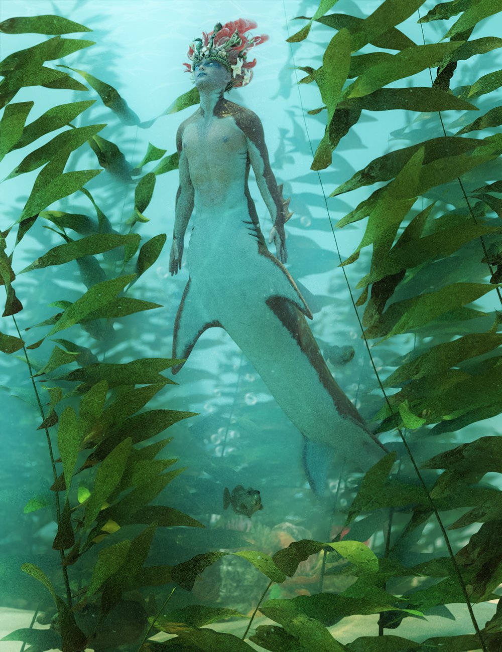 Just Beachy - Underwater Kelp Forest Just Beachy - Underwater Kelp Forest by: MartinJFrost, 3D Models by Daz 3D