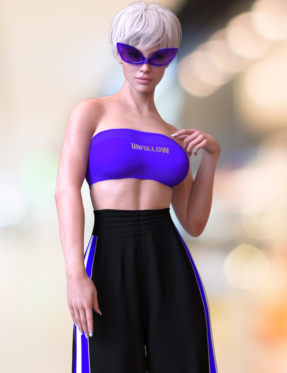 X-Fashion Street Style Set for Genesis 8 and 8.1 Females by: xtrart-3d, 3D Models by Daz 3D