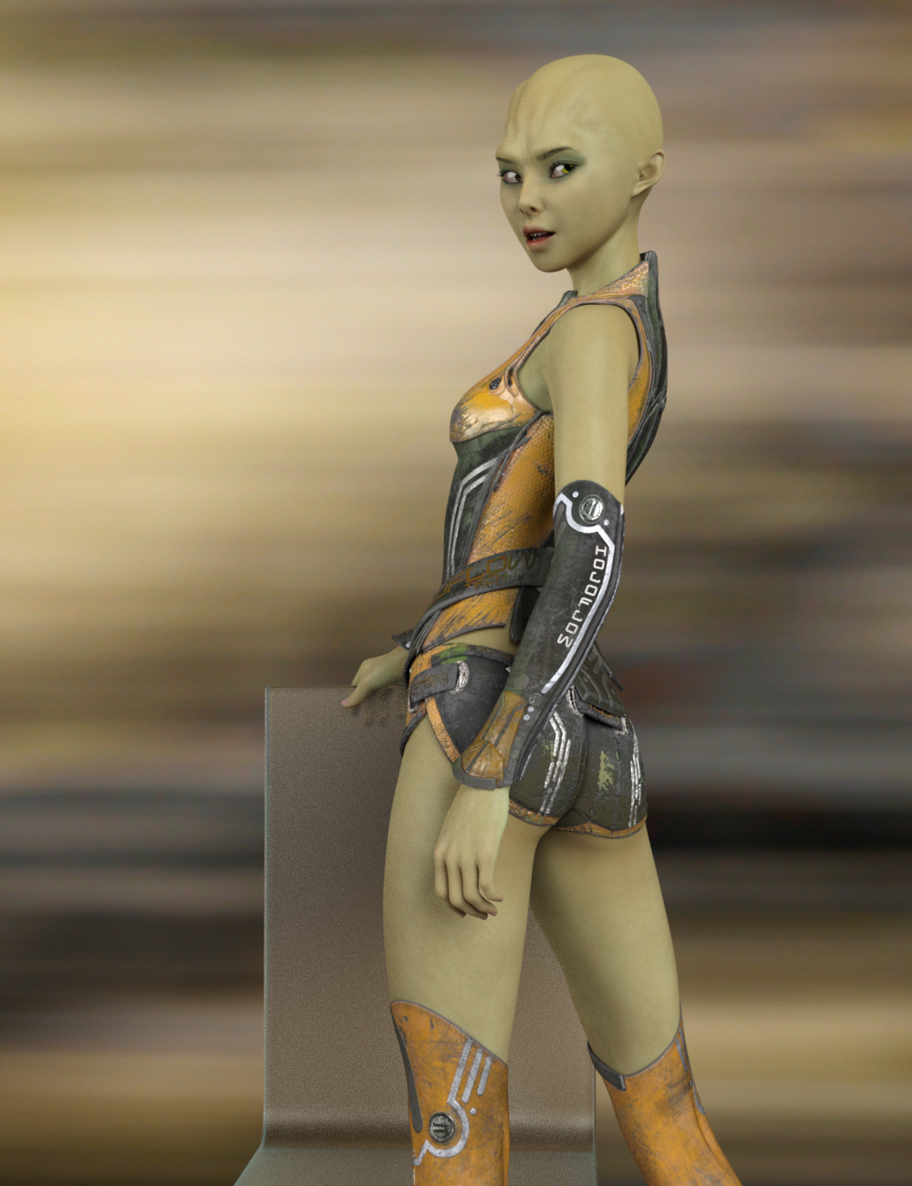 Kozue for Genesis 8 Female by: Warloc, 3D Models by Daz 3D