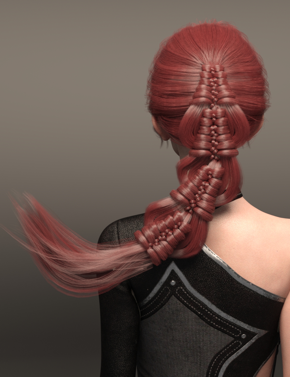 Hui Hair for Genesis 8 and 8.1 Females by: Ergou, 3D Models by Daz 3D
