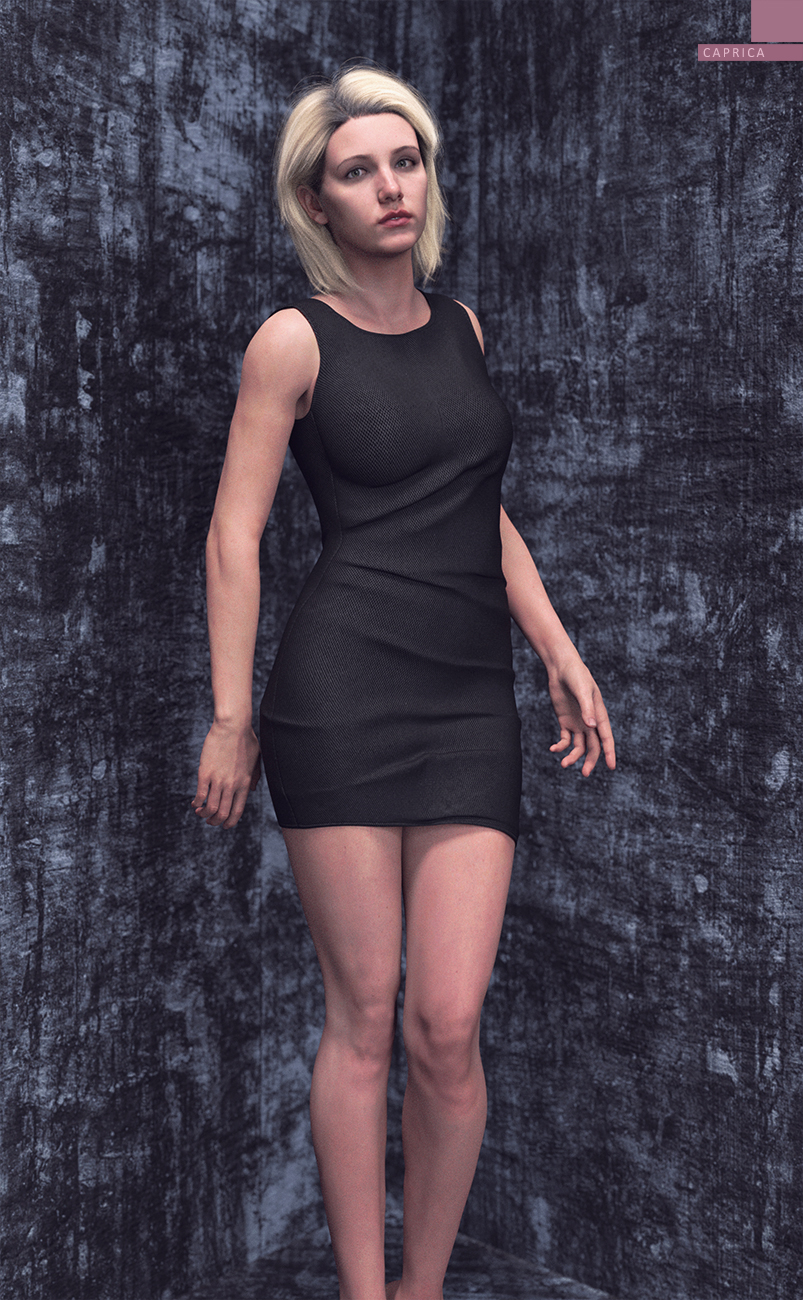Caprica HD with HD Expressions for Genesis 8.1 Female by: bluejaunte, 3D Models by Daz 3D