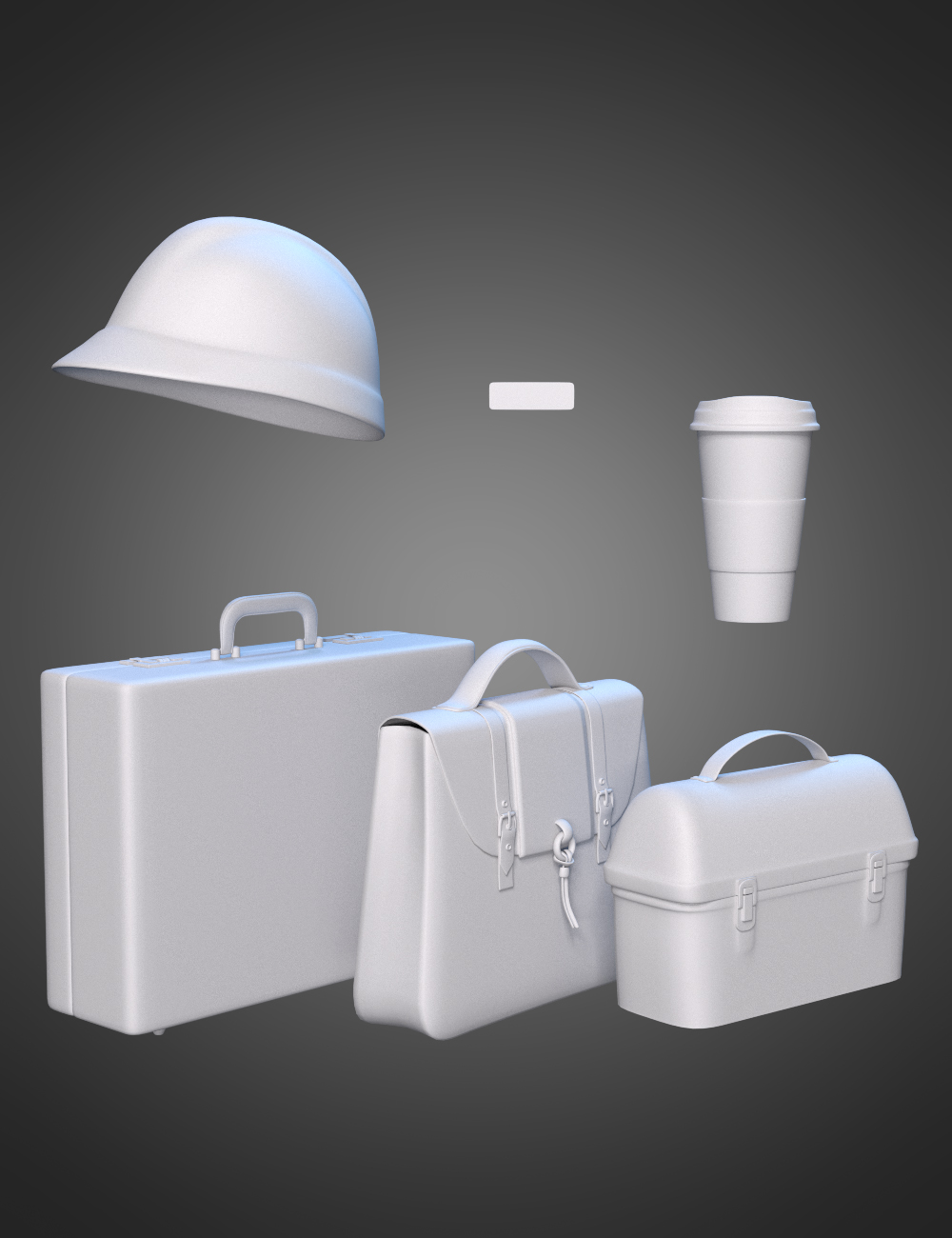 Going to Work Props for Genesis 8 and 8.1 by: Nikisatez, 3D Models by Daz 3D