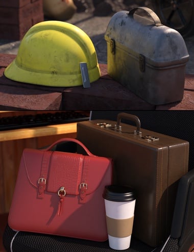 Going to Work Props for Genesis 8 and 8.1 Going to Work Props for Genesis 8 and 8.1 by: Nikisatez, 3D Models by Daz 3D