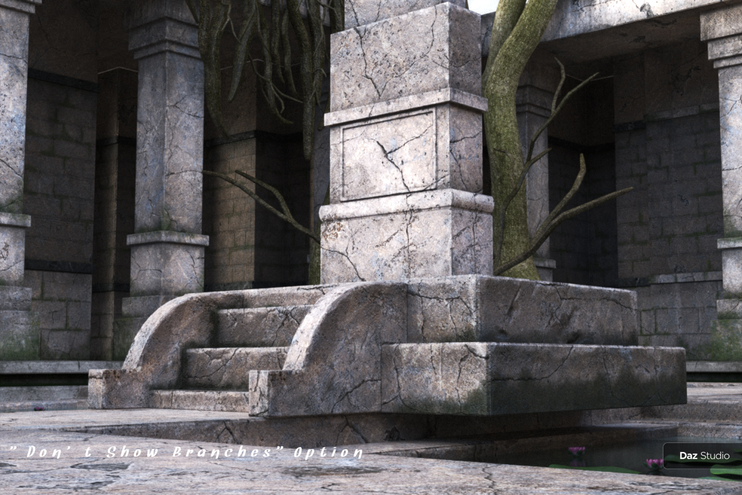 Forsaken Temple by: Neikdian, 3D Models by Daz 3D