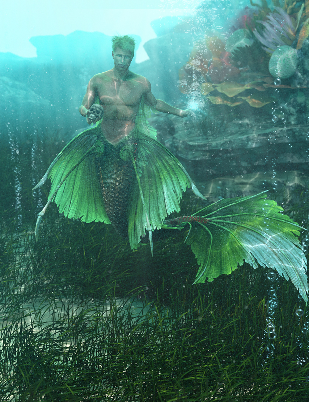 Just Beachy - Seagrass Underwater Meadows Just Beachy - Seagrass Underwater Meadows by: MartinJFrost, 3D Models by Daz 3D