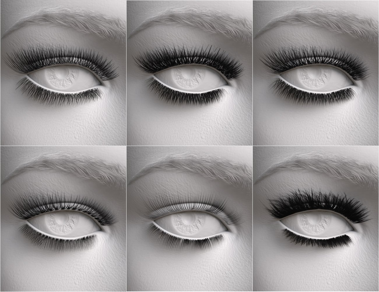 Falsies Eyelashes for Genesis 8.1 Falsies Eyelashes for Genesis 8.1 by: OziChickhotlilme74, 3D Models by Daz 3D