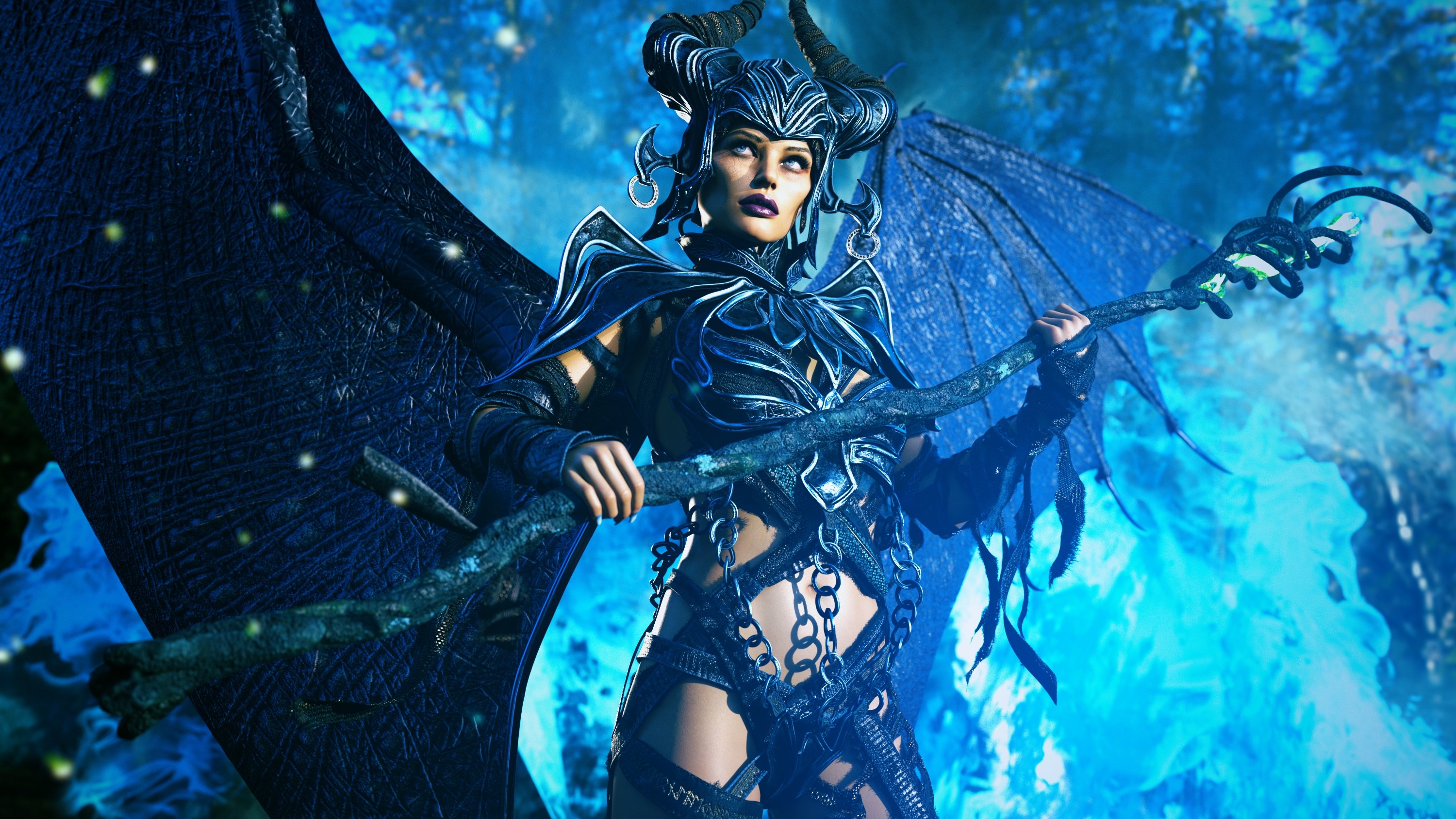 Black Magic Queen Outfit Textures Black Magic Queen Outfit Textures by: Linday, 3D Models by Daz 3D