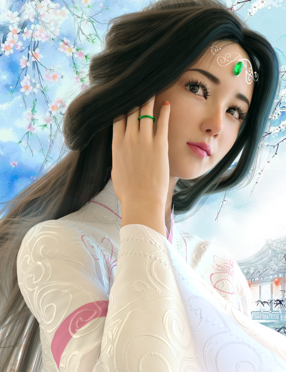 Vo Xiao Nan for Genesis 8.1 Female by: VOOTW, 3D Models by Daz 3D