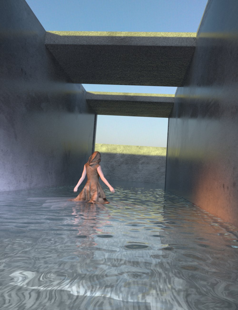 SY Liminal Pools Iray by: Sickleyield, 3D Models by Daz 3D