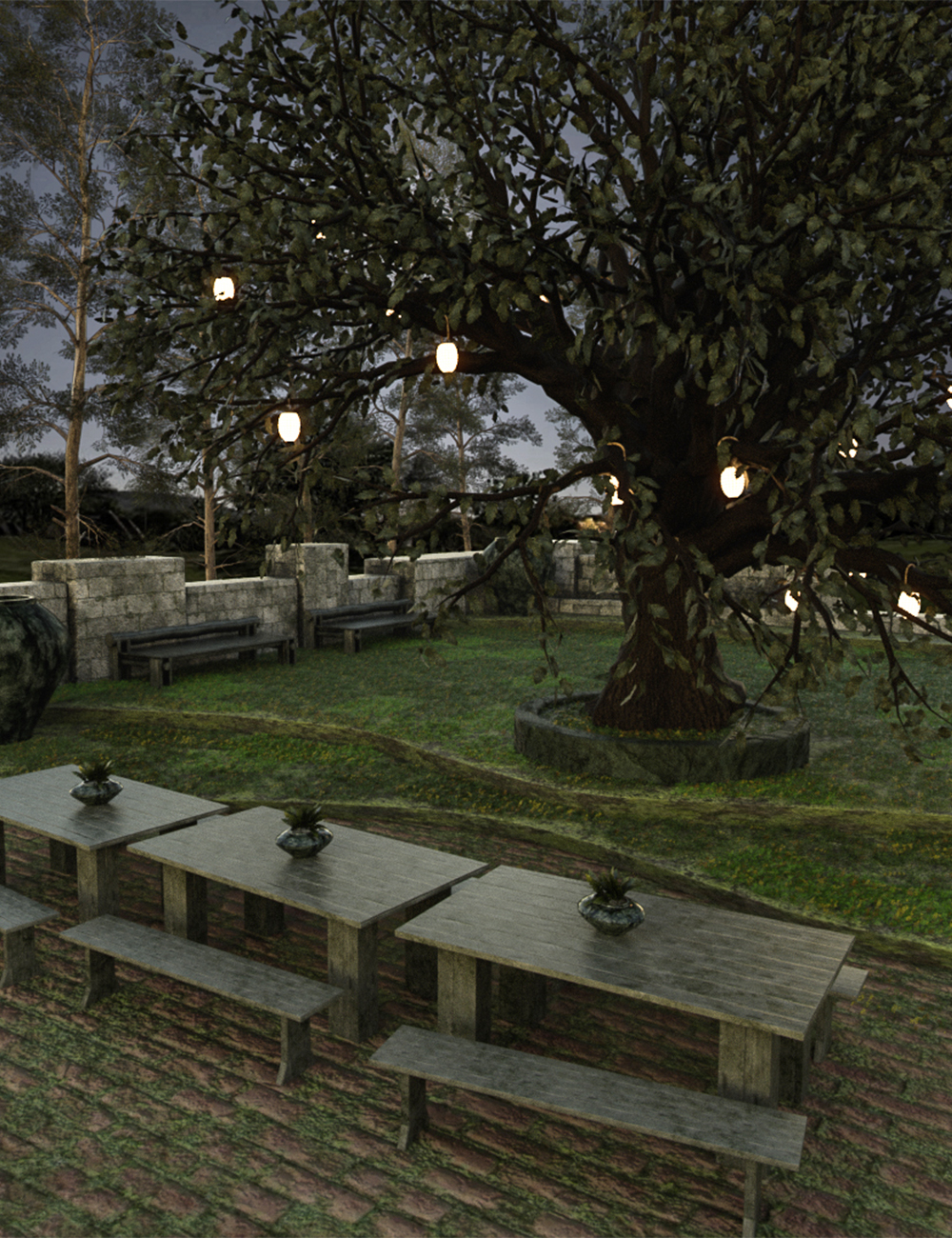 Enchanting Dining by: clacydarch, 3D Models by Daz 3D