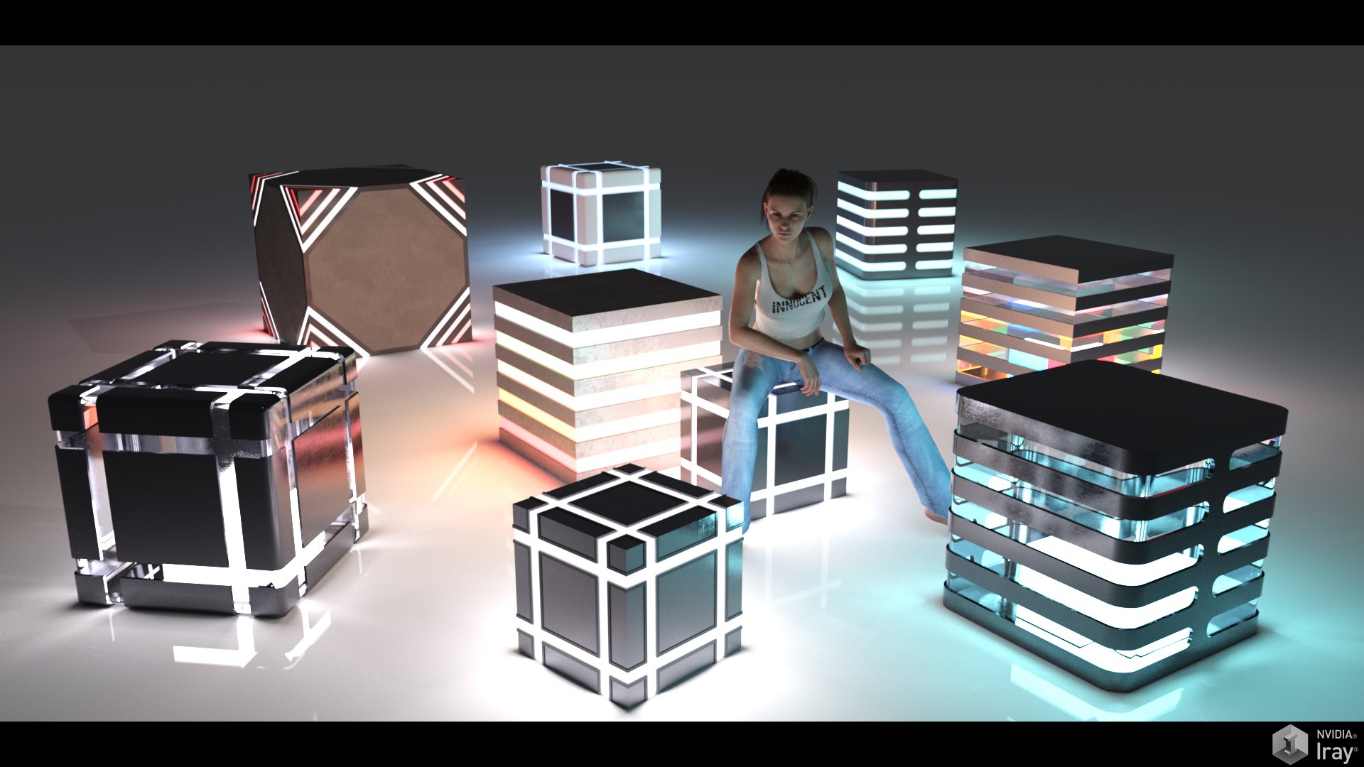 FM Glowing Things by: Flipmode, 3D Models by Daz 3D