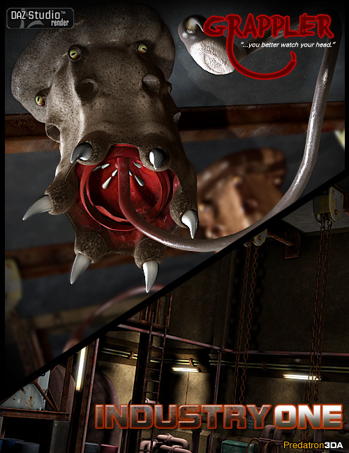 Grappler and Industry One Bundle by: Predatron, 3D Models by Daz 3D