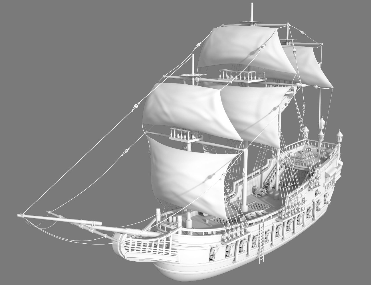 Tartarean Pirate Ship Tartarean Pirate Ship by: Charlie, 3D Models by Daz 3D