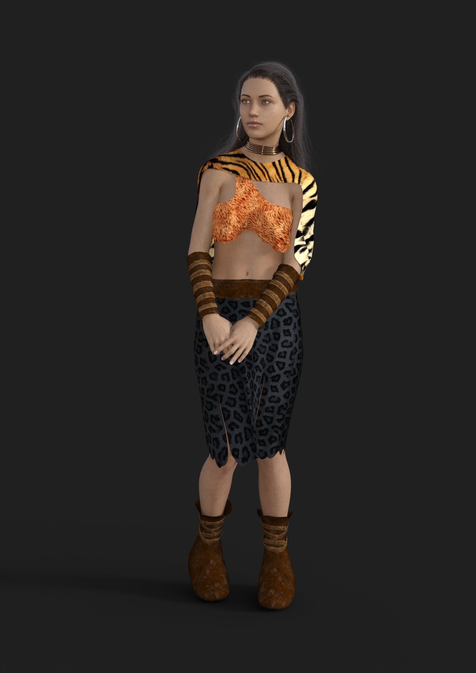 dForce Wild Woman Outfit for Genesis 8 Female dForce Wild Woman Outfit for Genesis 8 Female by: AcharyaPolina, 3D Models by Daz 3D