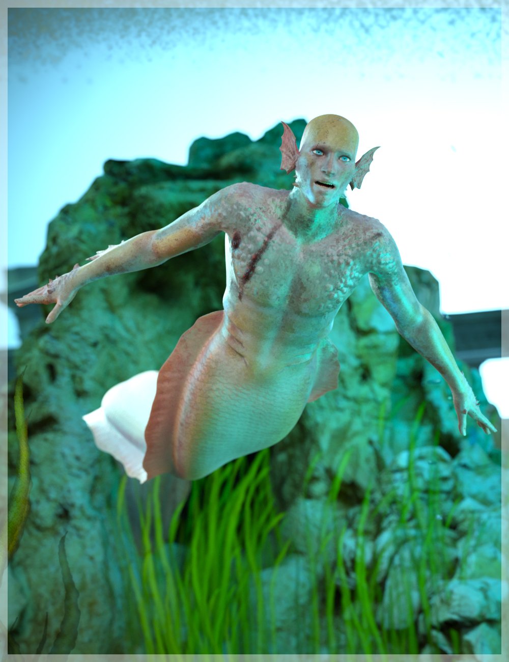 ND Triton for Genesis 8.1 Male and Zale 8.1 by: Nathy DesignSade, 3D Models by Daz 3D