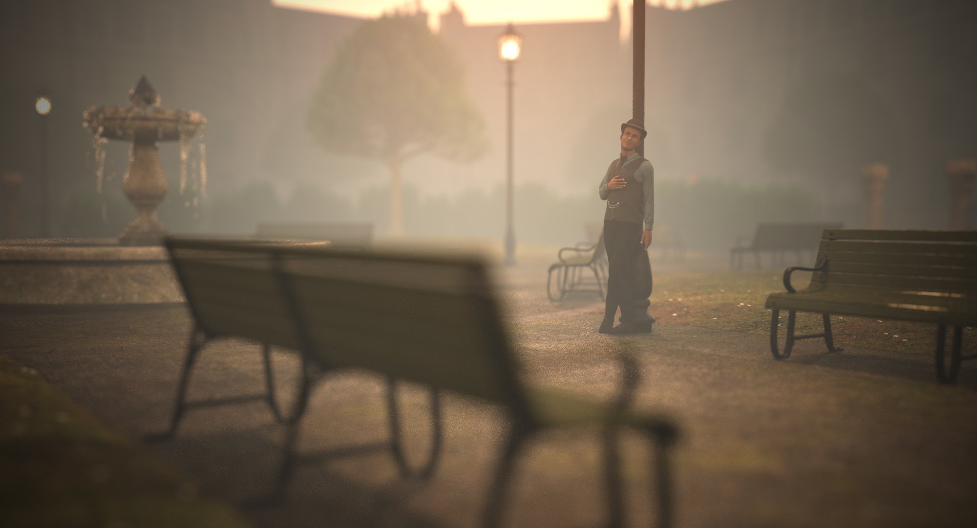 Cinematics for Grovebrook Park Cinematics for Grovebrook Park by: Cake One, 3D Models by Daz 3D