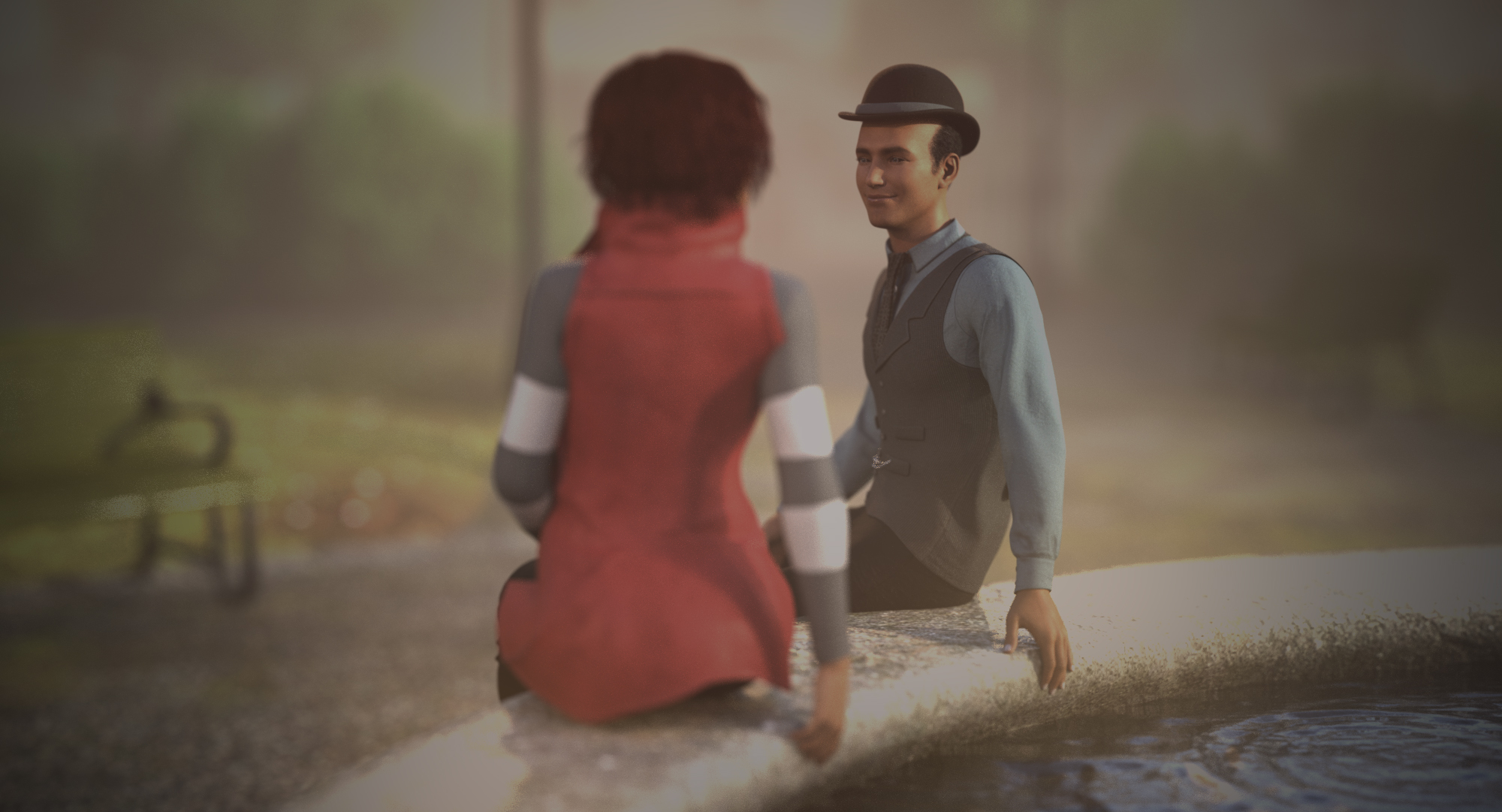 Cinematics for Grovebrook Park Cinematics for Grovebrook Park by: Cake One, 3D Models by Daz 3D