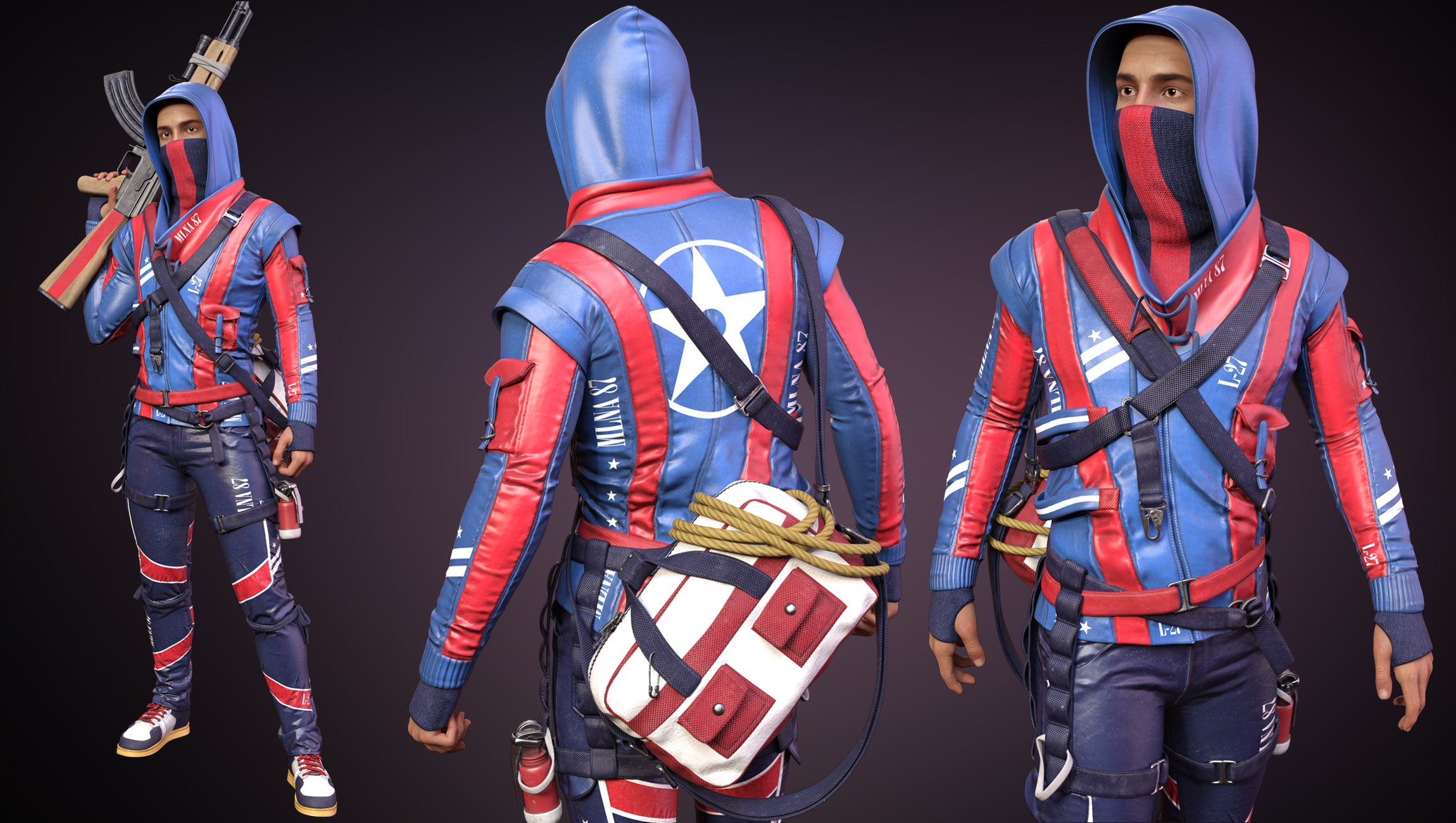 Dystopian HD Outfit Textures for Genesis 8 and 8.1 Males Dystopian HD Outfit Textures for Genesis 8 and 8.1 Males by: Luthbellina, 3D Models by Daz 3D