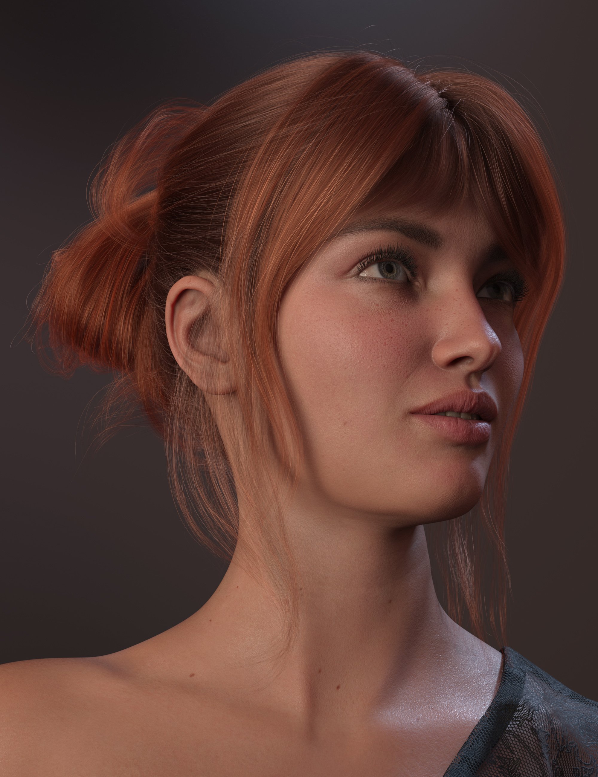 MEGA Updo 2 Hair for Genesis 8 and 8.1 Females by: outoftouch, 3D Models by Daz 3D