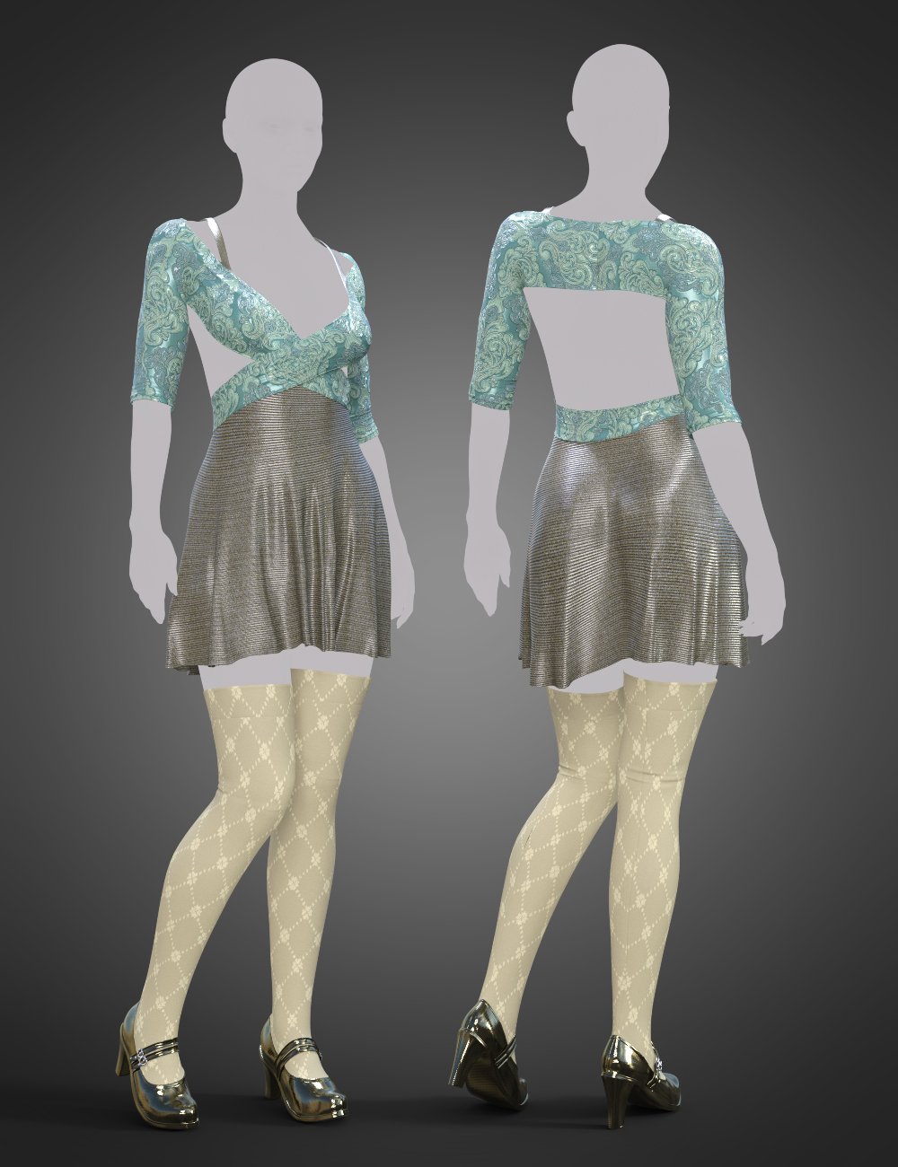 Wrapped in Summer Outfit Textures Wrapped in Summer Outfit Textures by: Vex, 3D Models by Daz 3D