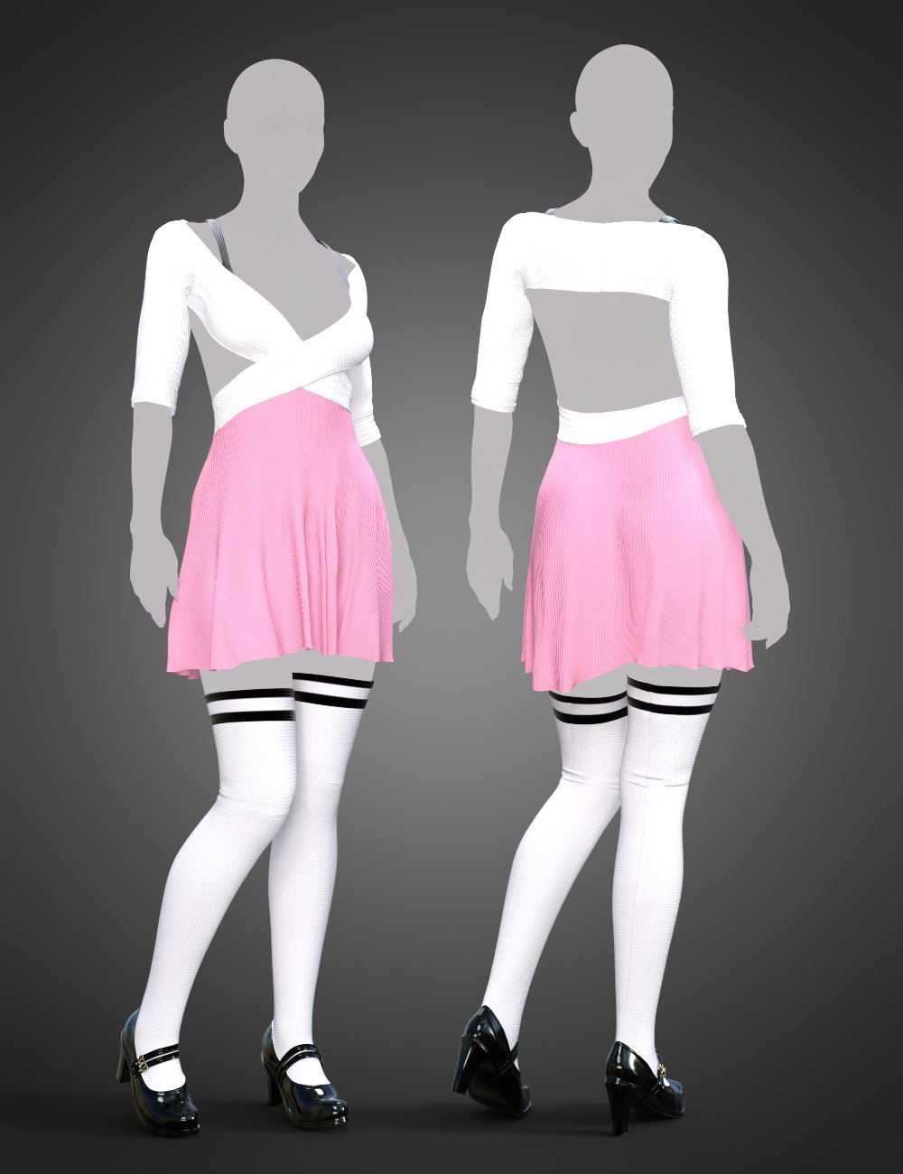 Wrapped in Summer Outfit Textures Wrapped in Summer Outfit Textures by: Vex, 3D Models by Daz 3D