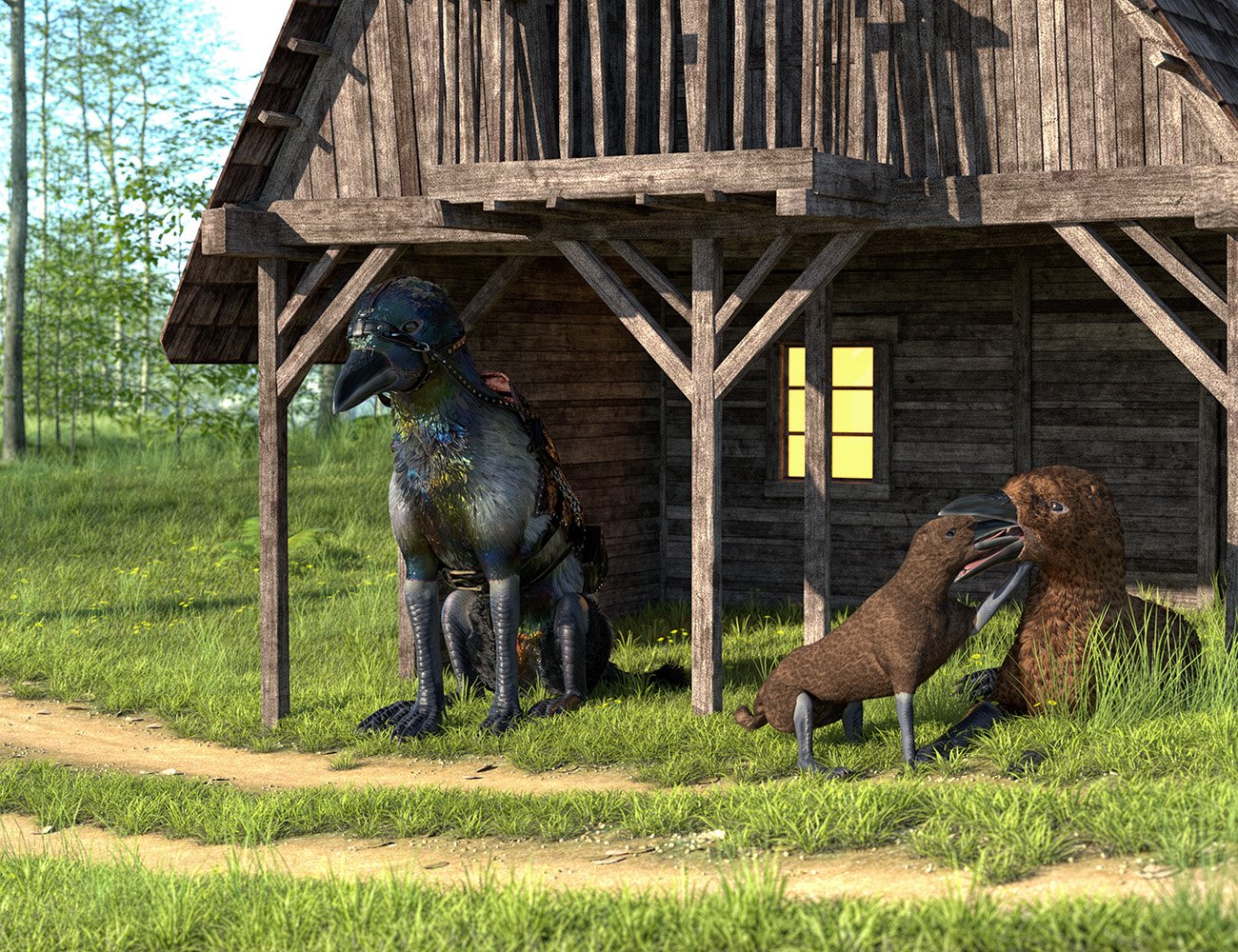 Crowulf for Daz Dog 8 Crowulf for Daz Dog 8 by: Oso3D, 3D Models by Daz 3D