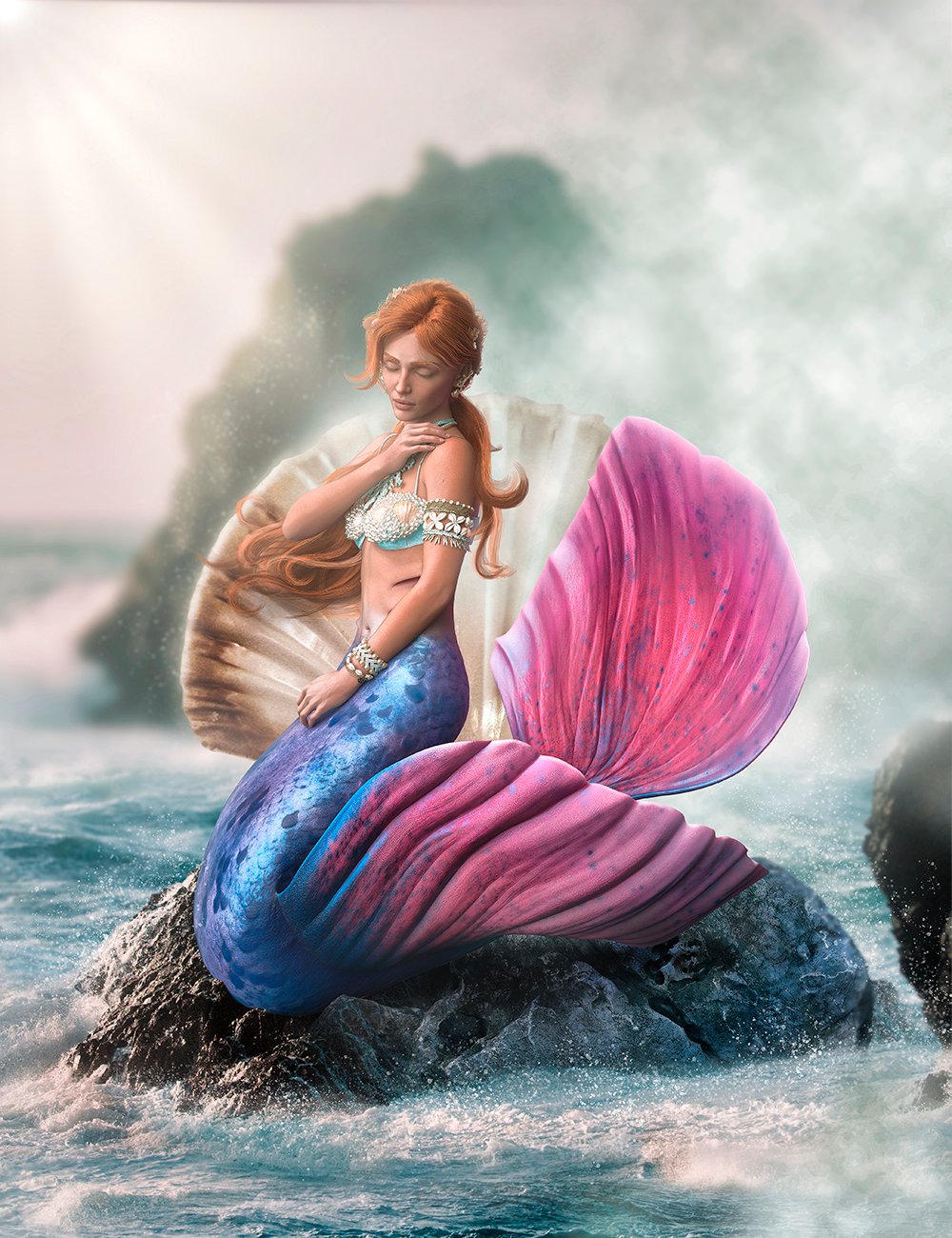 Under Sea Jewelry For Genesis 8 and 8.1 Females Under Sea Jewelry For Genesis 8 and 8.1 Females by: adeilsonjc, 3D Models by Daz 3D