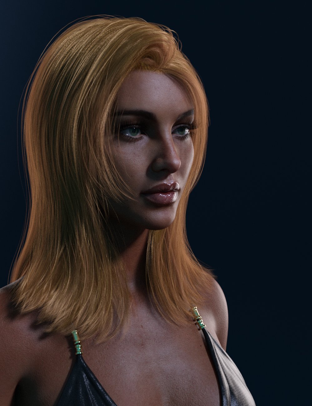 Yami Character and Hair for Genesis 8.1 Female by: GoannaSprite, 3D Models by Daz 3D