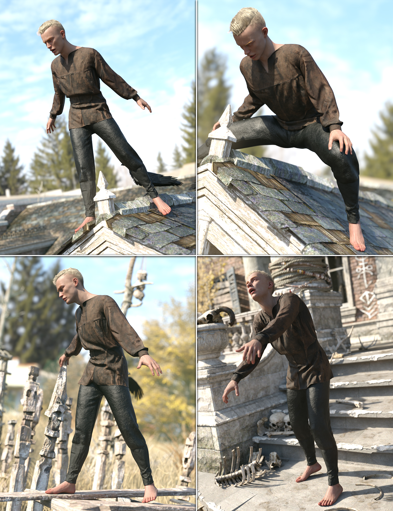 Albert Mansion Poses for Genesis 8.1 Male and Female Albert Mansion Poses for Genesis 8.1 Male and Female by: Marshian, 3D Models by Daz 3D