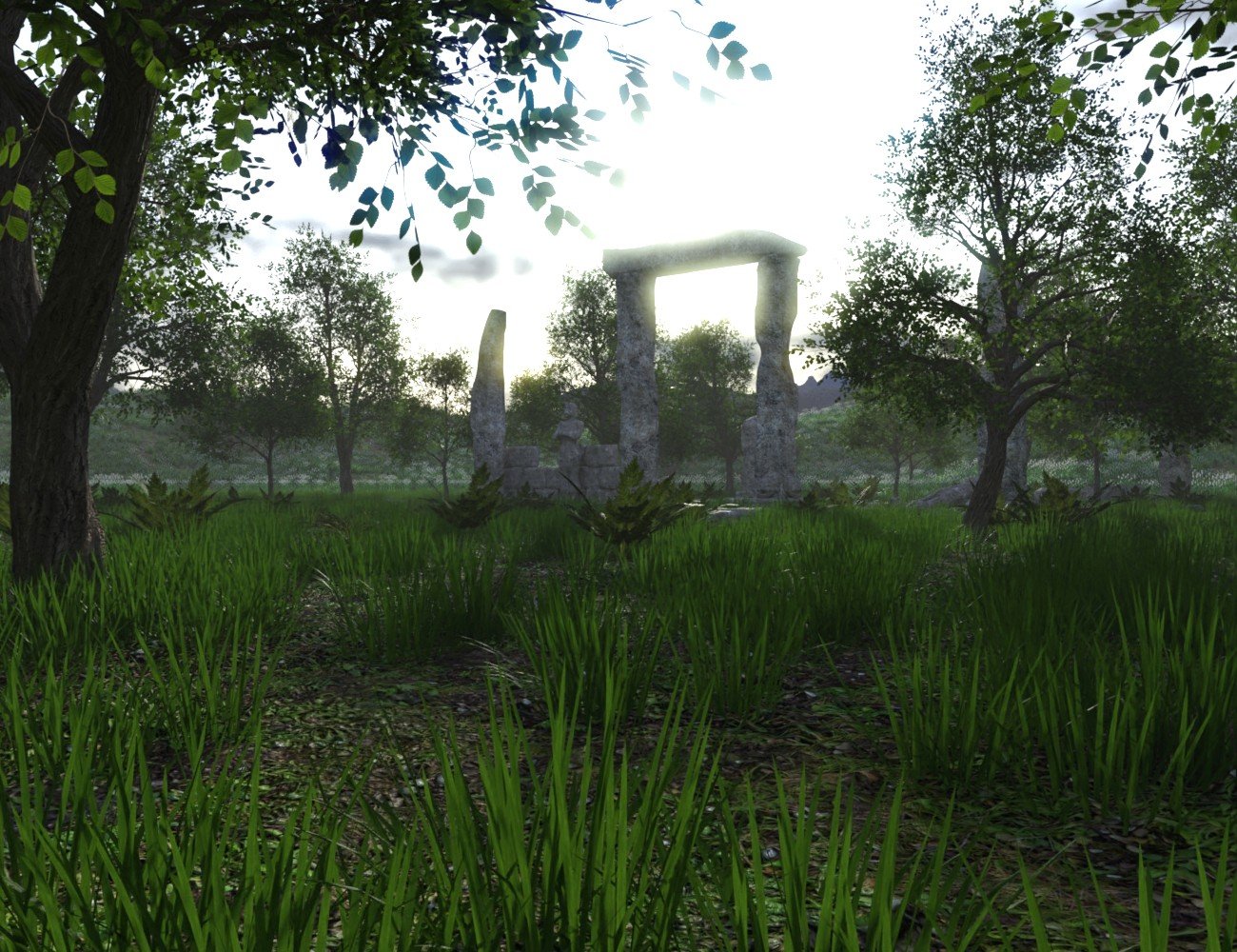 The Valley of Ruins by: JeffersonAF, 3D Models by Daz 3D