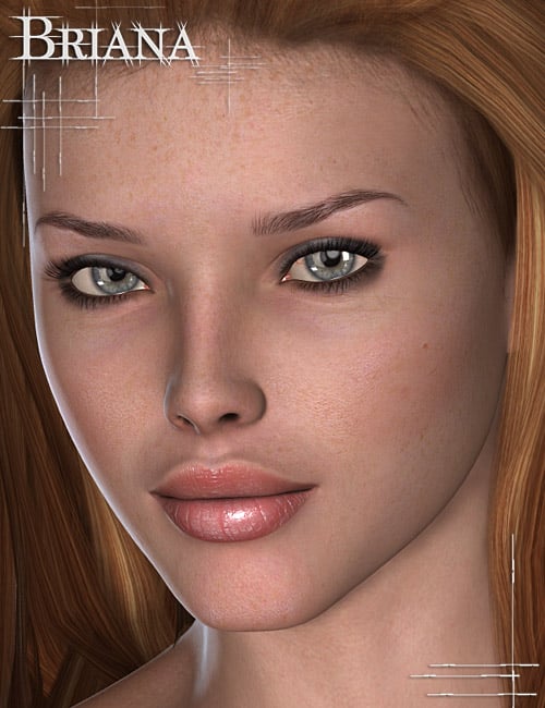 Briana by: Daniemarforno, 3D Models by Daz 3D