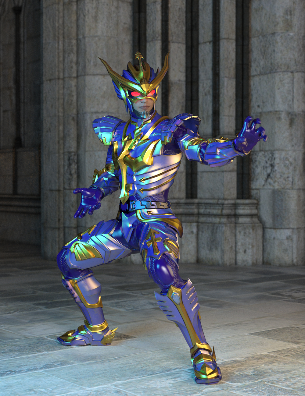 12 Constellation Warriors Series: Sagittarius for Genesis 8 and 8.1 Male 12 Constellation Warriors Series: Sagittarius for Genesis 8 and 8.1 Male by: Jerry Jang, 3D Models by Daz 3D