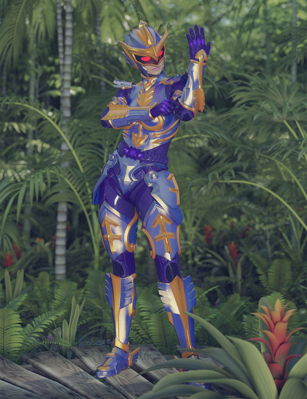 12 Constellation Warriors Series: Sagittarius for Genesis 8 and 8.1 Female 12 Constellation Warriors Series: Sagittarius for Genesis 8 and 8.1 Female by: Jerry Jang, 3D Models by Daz 3D