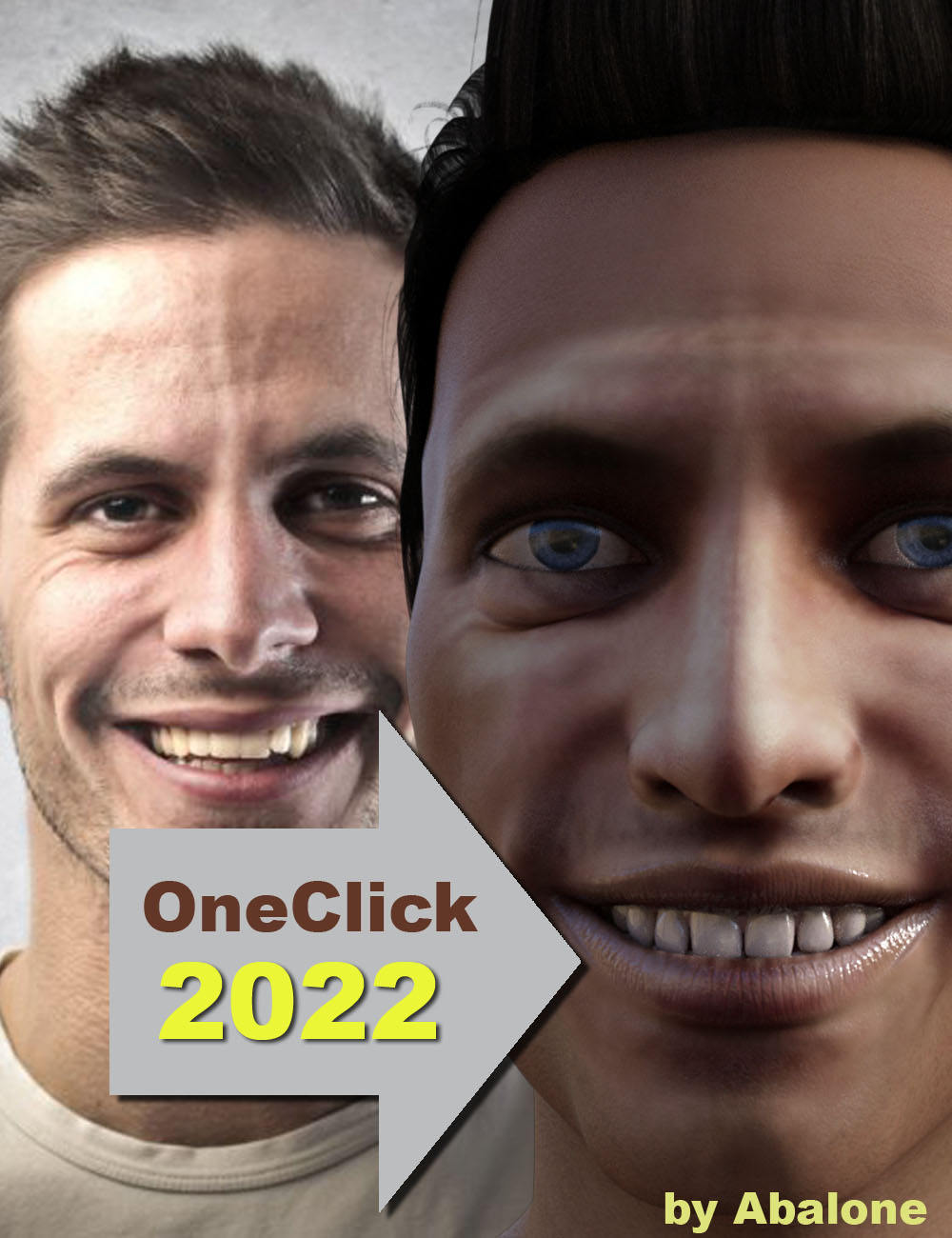 HeadShop OneClick2022 by: Abalone LLC, 3D Models by Daz 3D