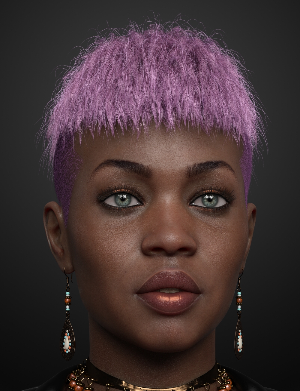 Short Undercut Hair for Genesis 3, 8, and 8.1 Males and Females | Daz 3D