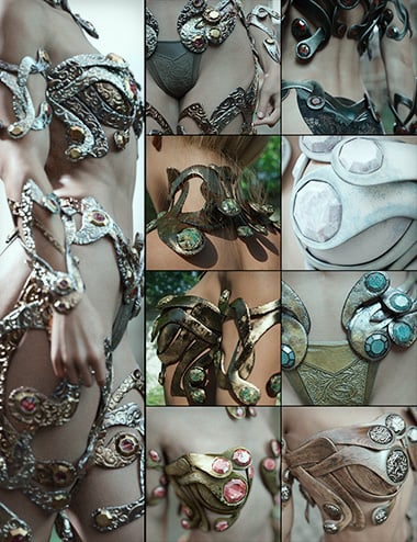 Styles Vol. 1 for Enchanting Ornaments by: Aeon Soul, 3D Models by Daz 3D