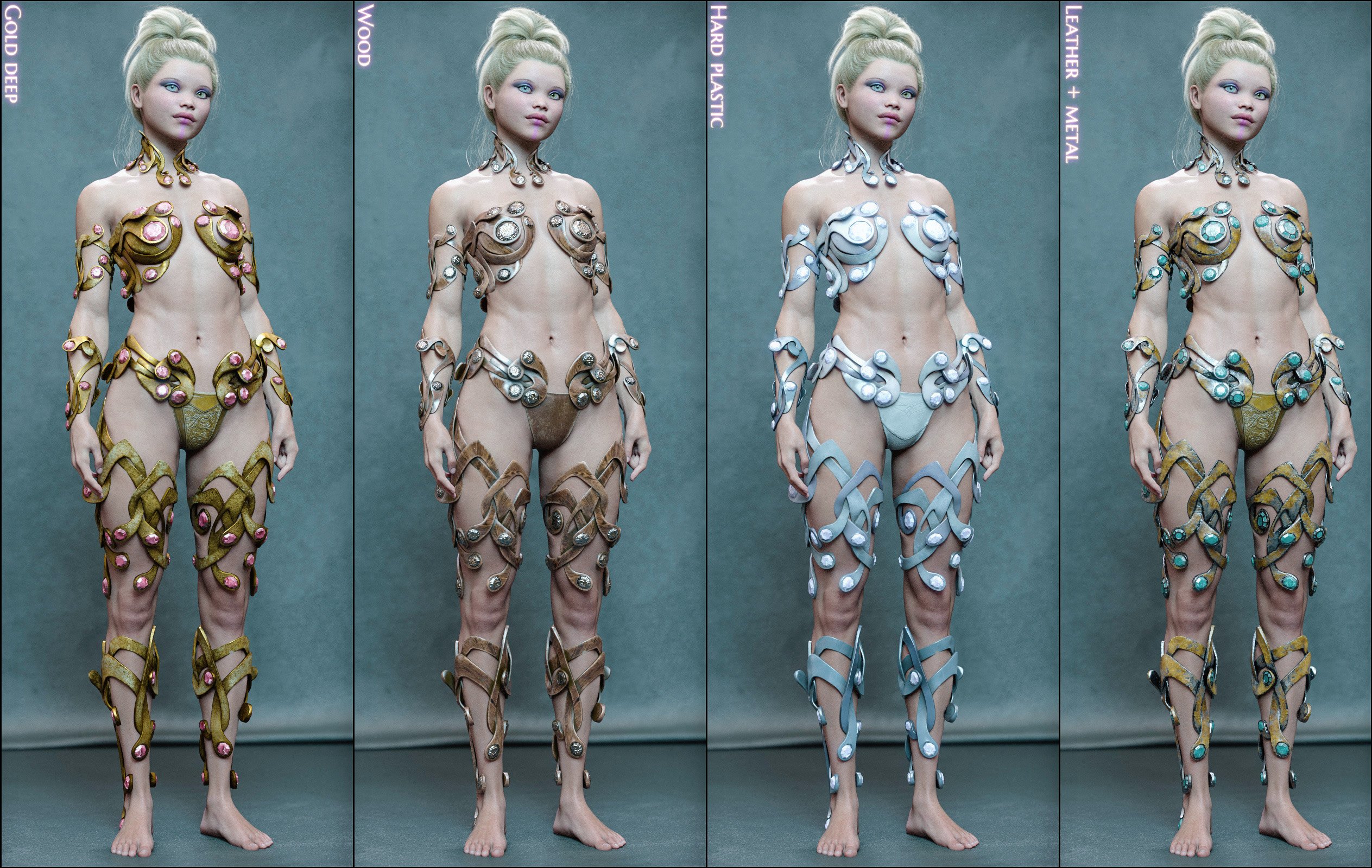 Styles Vol. 1 for Enchanting Ornaments Styles Vol. 1 for Enchanting Ornaments by: Aeon Soul, 3D Models by Daz 3D