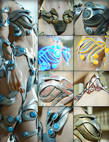Styles Vol. 2 for Enchanting Ornaments Styles Vol. 2 for Enchanting Ornaments by: Aeon Soul, 3D Models by Daz 3D