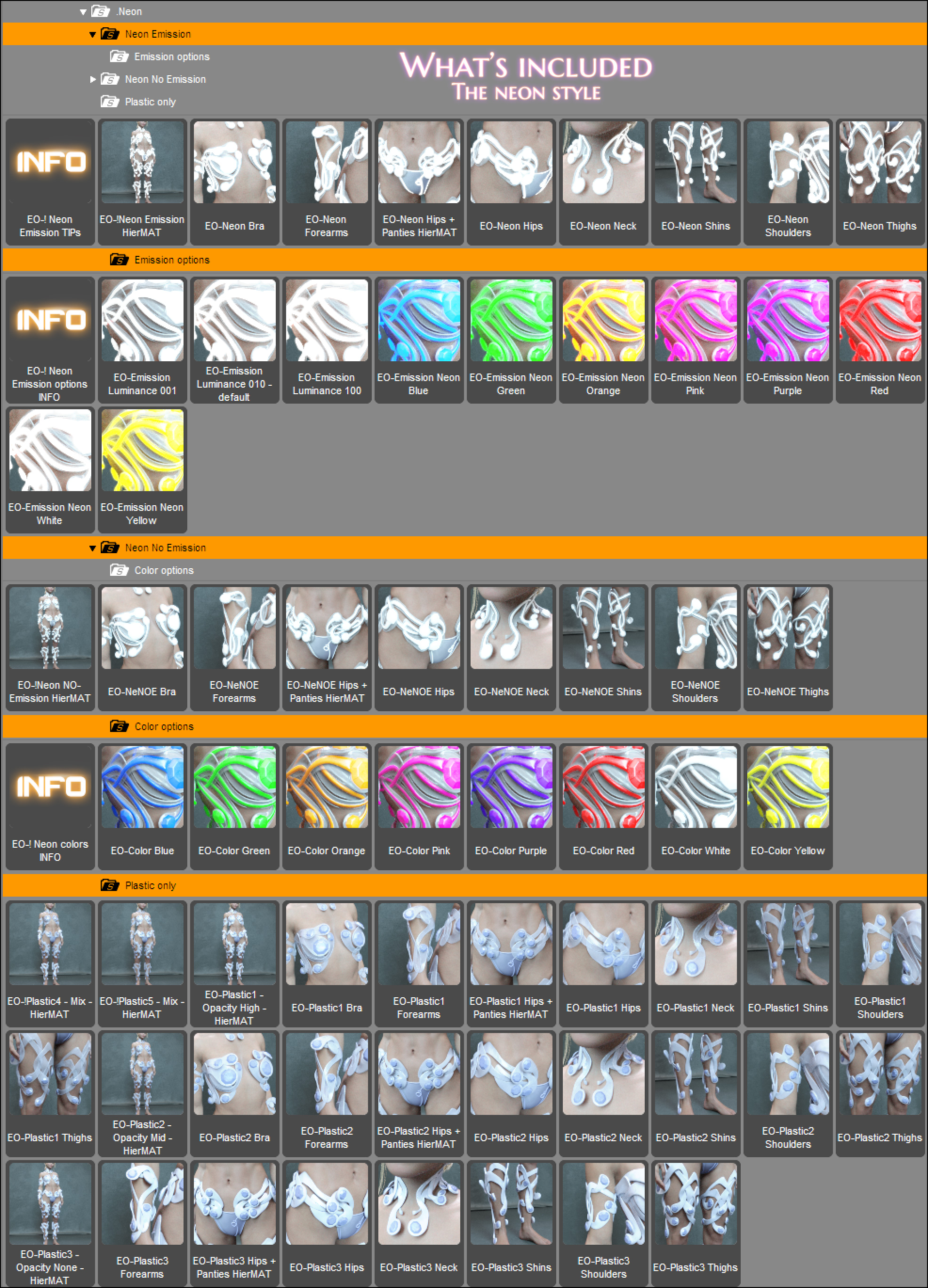 Styles Vol. 2 for Enchanting Ornaments Styles Vol. 2 for Enchanting Ornaments by: Aeon Soul, 3D Models by Daz 3D