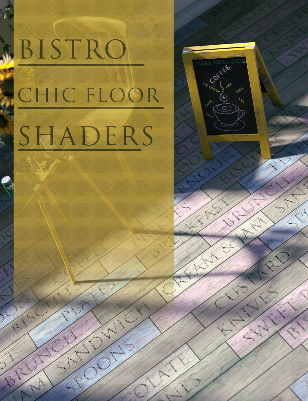 Bistro Chic Iray Flooring Shaders