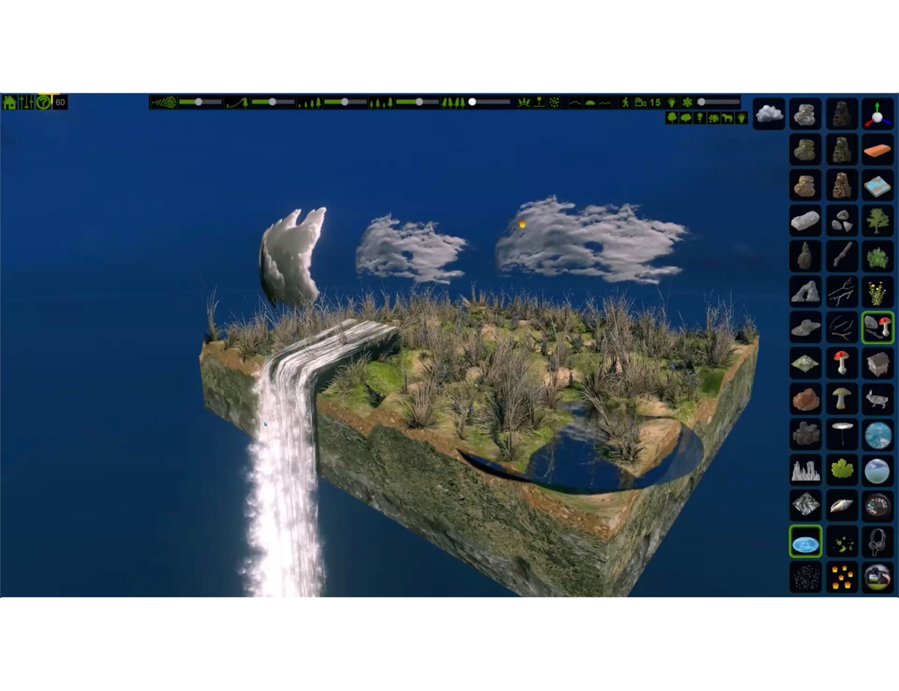 FlowScape: Paint 3D Animated Scenes in Seconds by: Digital Art Live, 3D Models by Daz 3D