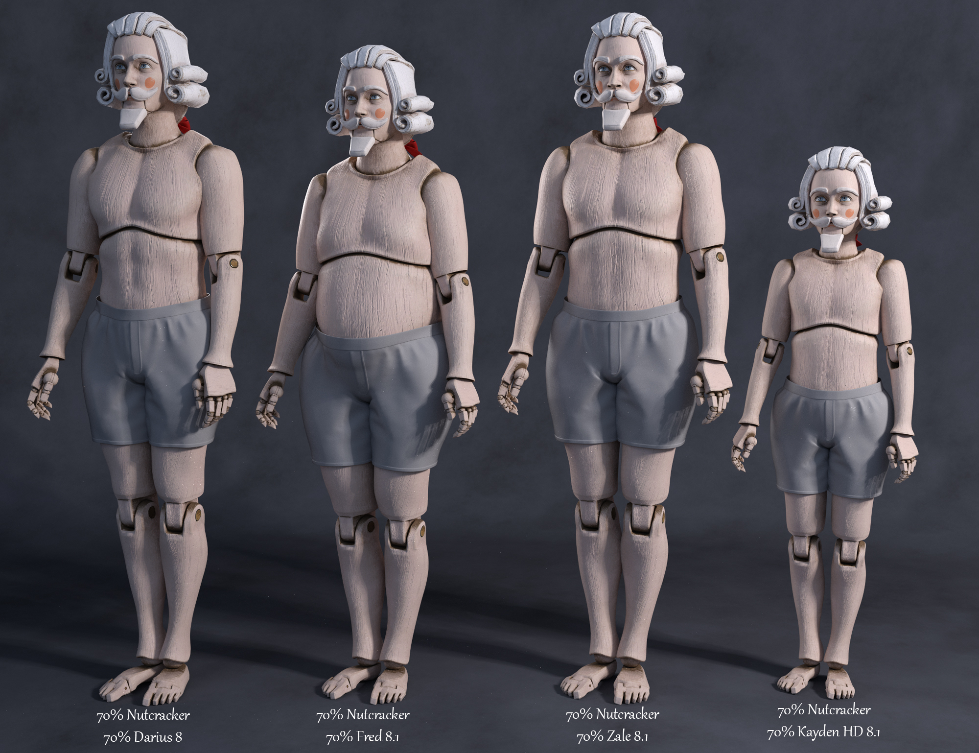Nutcracker for Genesis 8.1 Male Nutcracker for Genesis 8.1 Male by: JoeQuick, 3D Models by Daz 3D