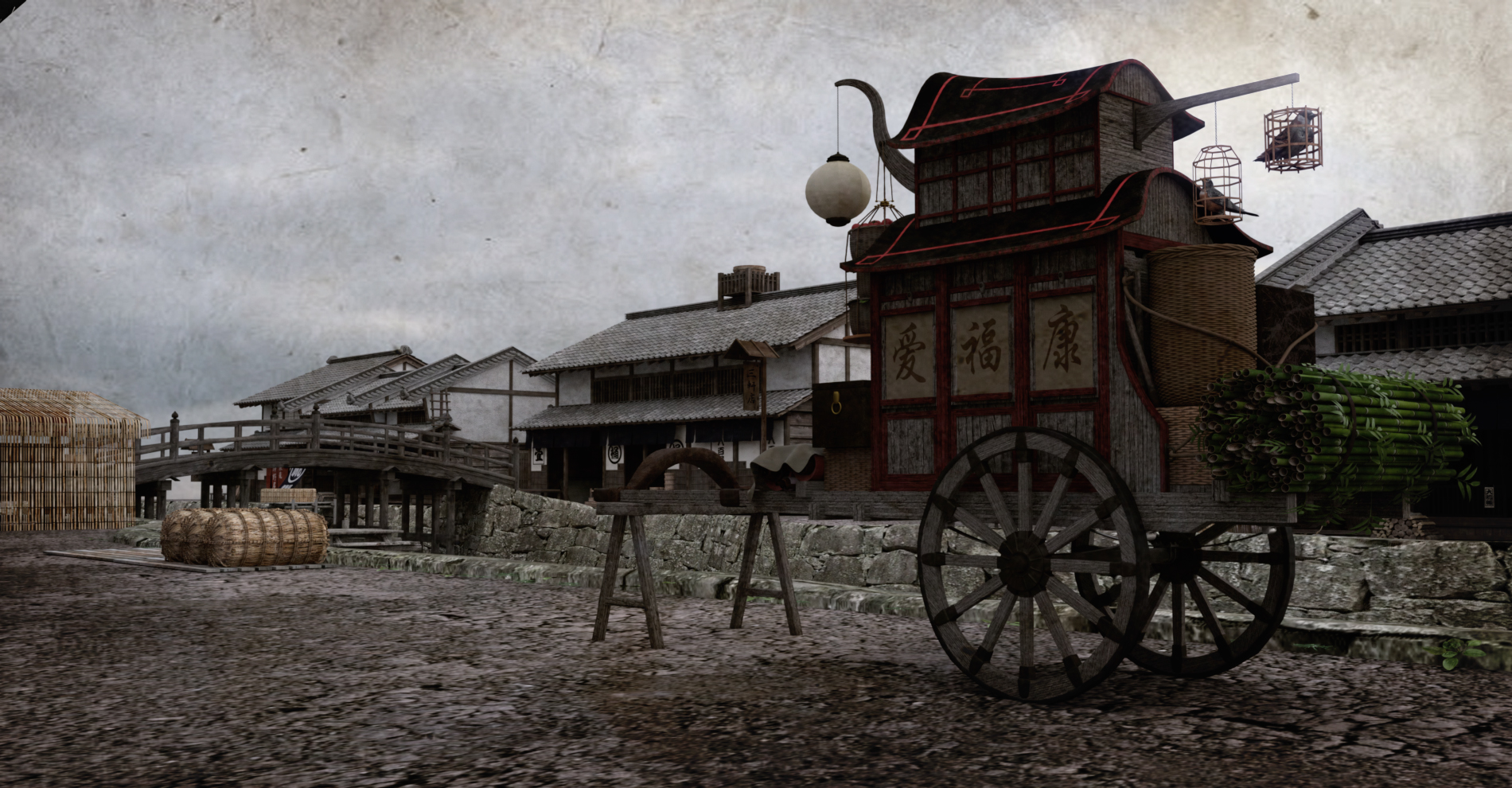 Trade Wagon Trade Wagon by: Human, 3D Models by Daz 3D