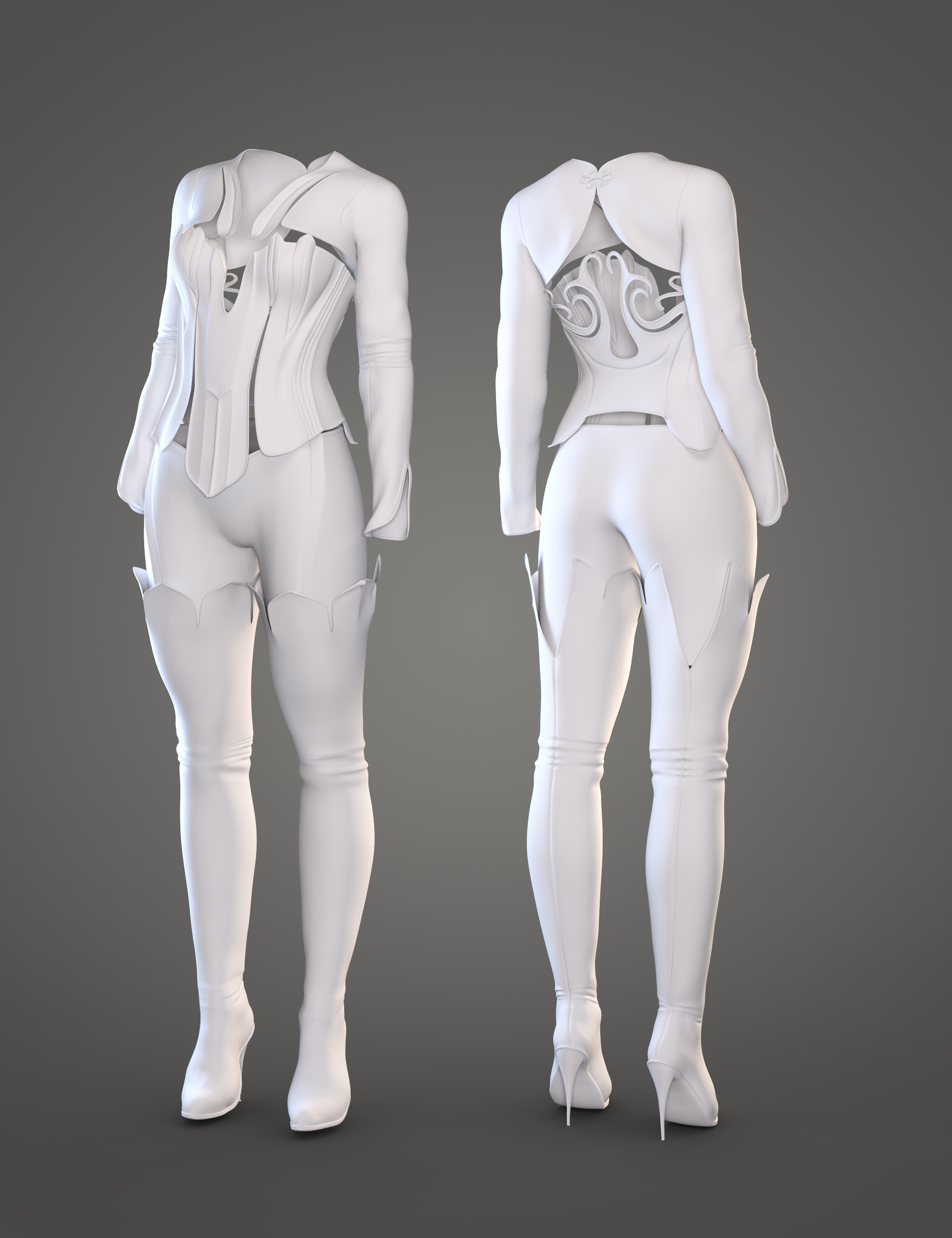 Silent Woods Fantasy Ranger Outfit for Genesis 8.1 Females Silent Woods Fantasy Ranger Outfit for Genesis 8.1 Females by: 4blueyesSade, 3D Models by Daz 3D