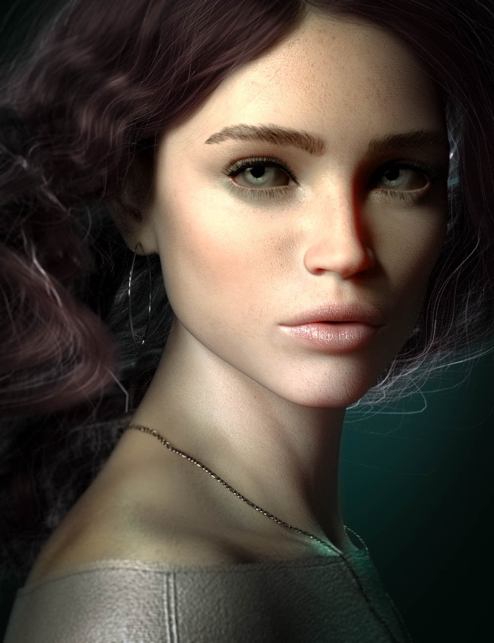 CB Cara HD for Genesis 8.1 Female by: CynderBlue, 3D Models by Daz 3D