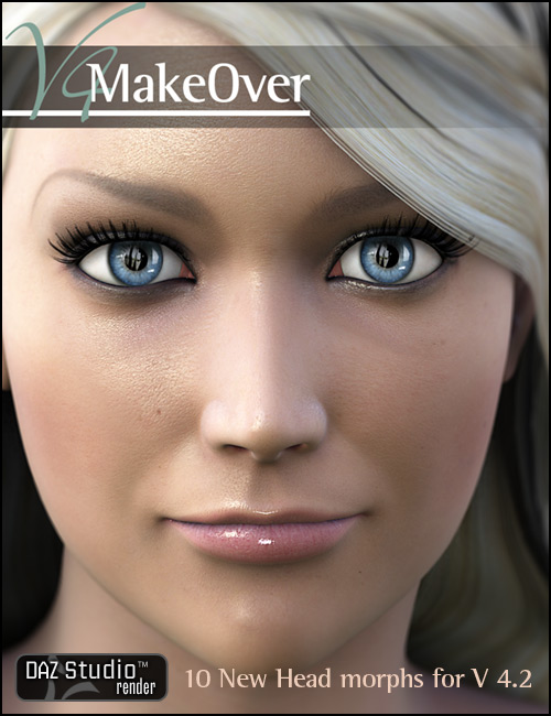 V4 MakeOver by: Cake One, 3D Models by Daz 3D